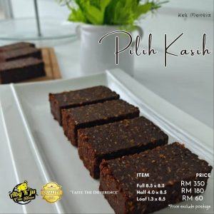 Kek Pilih Kasih Kukus (Bijan, Serbuk Almond DLL)
